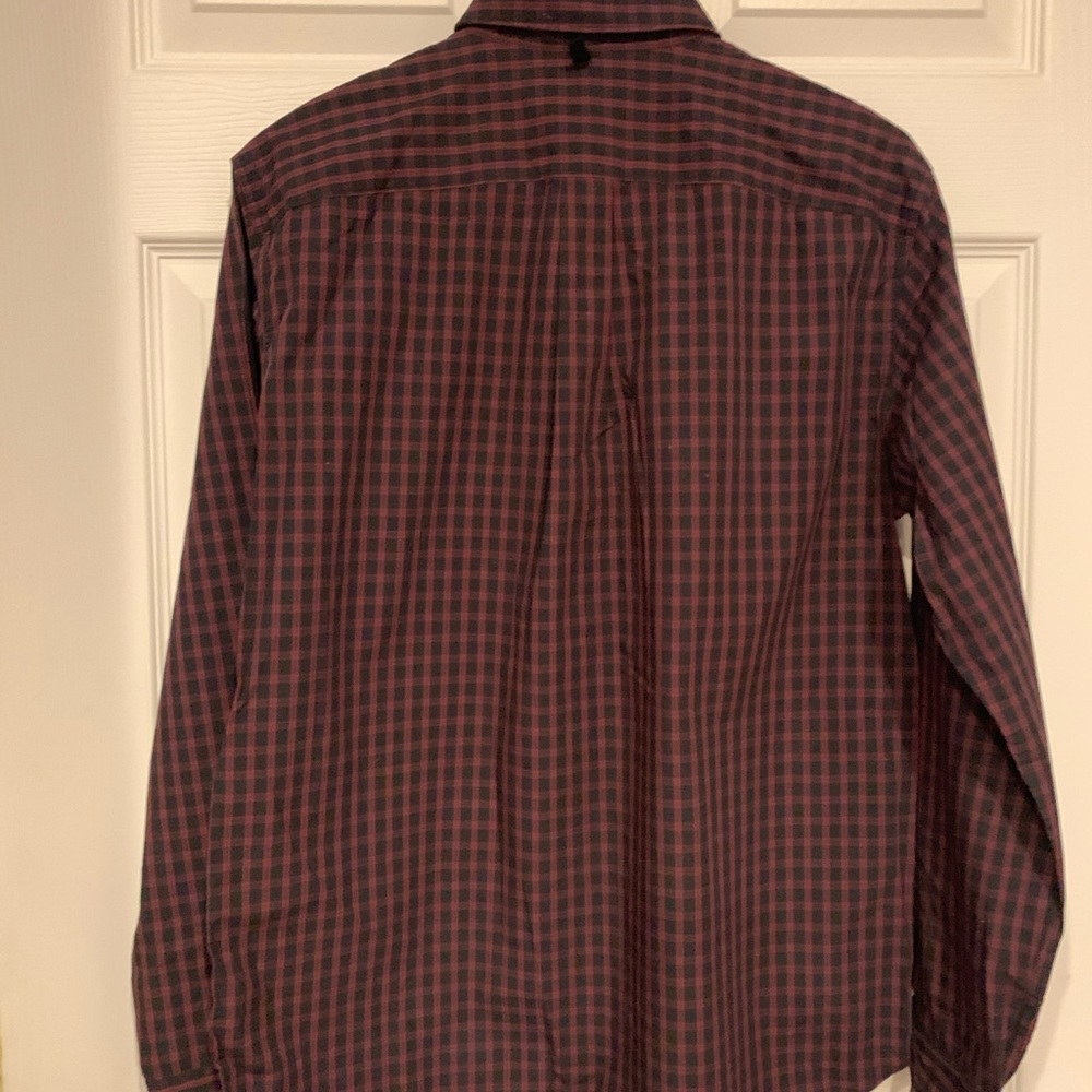 Rag & Bone plaid button down shirt.  Medium, 100% cotton.